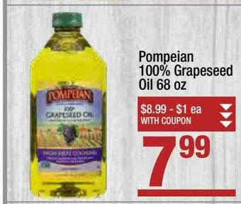 Super King Markets Pompeian 100% Grapeseed Oil offer