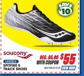 Big 5 Saucony Spitfire 5 Unisex Adult Track Shoes offer