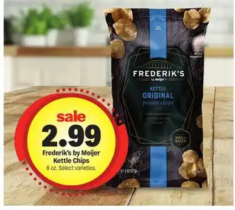 Meijer Frederik's by Meijer Kettle Chips offer