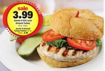 Meijer Jennie-O 93% Lean Ground Turkey offer