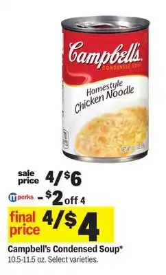 Meijer Campbell's Condensed Soup offer