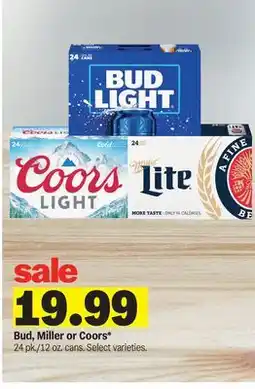 Meijer Bud, Miller or Coors offer