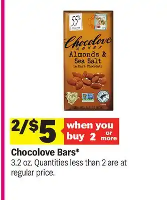 Meijer Chocolove Bars offer