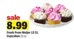 Meijer Fresh from Meijer 12 Ct. Cupcakes offer