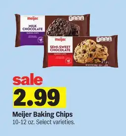 Meijer Meijer Baking Chips offer