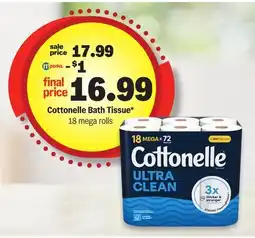 Meijer Cottonelle Bath Tissue offer