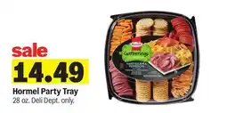 Meijer Hormel Party Tray offer