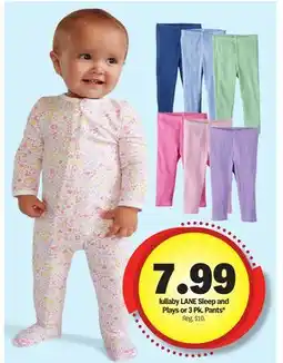 Meijer lullaby LANE Sleep and Plays or 3 Pk. Pants offer