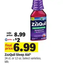 Meijer ZzzQuil Sleep Aid offer