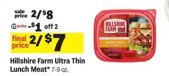 Meijer Hillshire Farm Ultra Thin Lunch Meat offer