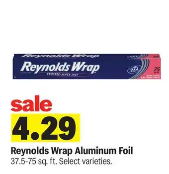 Meijer Reynolds Wrap Aluminum Foil offer