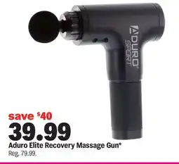 Meijer Aduro Elite Recovery Massage Gun offer