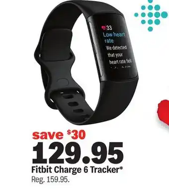 Meijer Fitbit Charge 6 Tracker offer