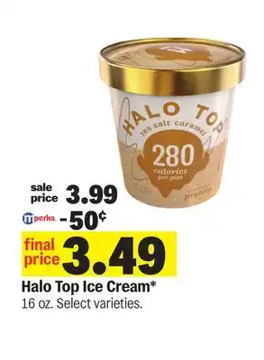 Meijer Halo Top Ice Cream offer