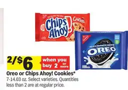 Meijer Oreo or Chips Ahoy! Cookies offer