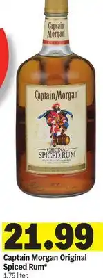 Meijer Captain Morgan Original Spiced Rum offer