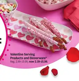 Meijer Valentine Serving Products and Dinnerware offer