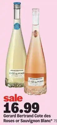 Meijer Gerard Bertrand Cote des Roses or Sauvignon Blanc offer