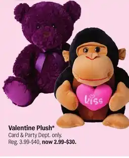 Meijer Valentine Plush offer