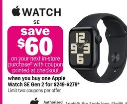 Meijer Apple Watch SE Gen 2 offer