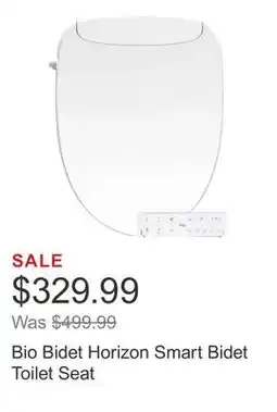 Costco Bio Bidet Horizon Smart Bidet Toilet Seat offer