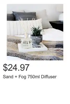 Costco Sand + Fog 750ml Diffuser offer