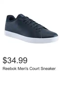 Costco Reebok Men's Court Sneaker offer