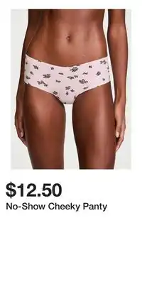 Victoria's Secret No-Show Cheeky Panty offer