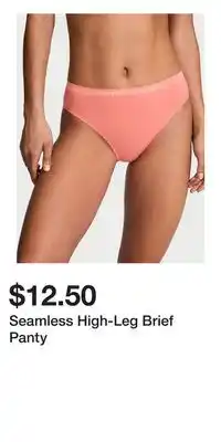 Victoria's Secret Seamless High-Leg Brief Panty offer