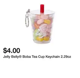 Five Below Jelly Belly Boba Tea Cup Keychain 2.29oz offer