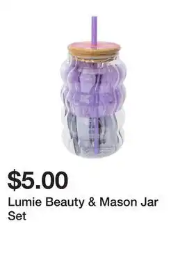 Five Below Lumie Beauty & Mason Jar Set offer