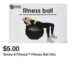 Five Below Series-8 Fitness Fitness Ball 26in offer