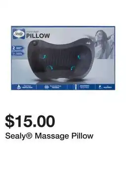 Five Below Sealy Massage Pillow offer