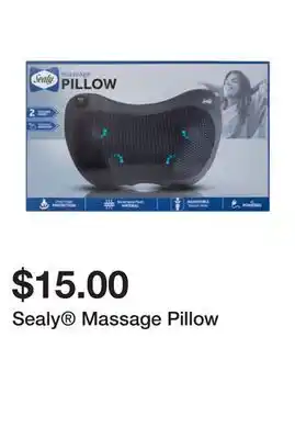 Five Below Sealy Massage Pillow offer