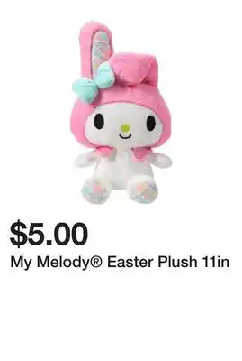 Five Below My Melody Easter Plush 11in offer