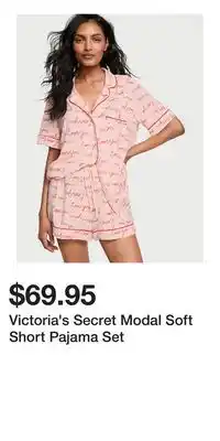 Victoria's Secret Victoria's Secret Modal Soft Short Pajama Set offer