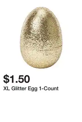 Five Below XL Glitter Egg 1-Count offer