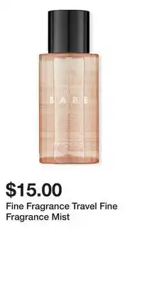 Victoria's Secret Fine Fragrance Travel Fine Fragrance Mist offer