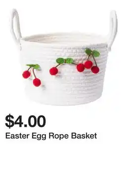 Five Below Easter Egg Rope Basket offer