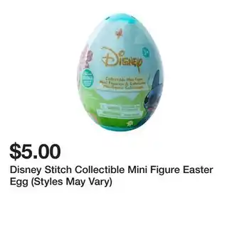 Five Below Disney Stitch Collectible Mini Figure Easter Egg (Styles May Vary) offer