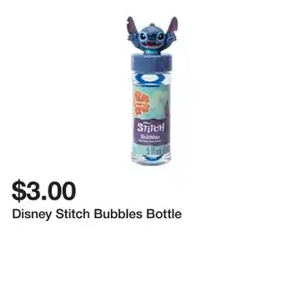 Five Below Disney Stitch Bubbles Bottle offer