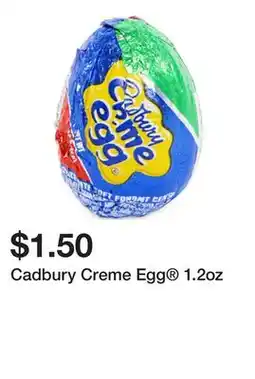 Five Below Cadbury Creme Egg 1.2oz offer