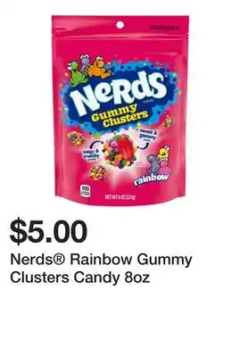 Five Below Nerds Rainbow Gummy Clusters Candy 8oz offer