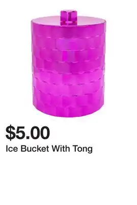 Five Below Ice Bucket With Tong offer