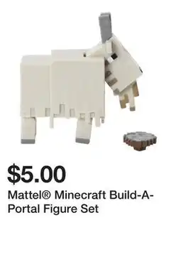 Five Below Mattel Minecraft Build-A-Portal Figure Set offer