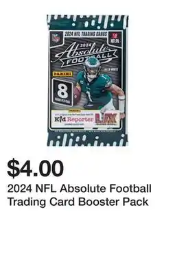 Five Below 2024 NFL Absolute Football Trading Card Booster Pack offer