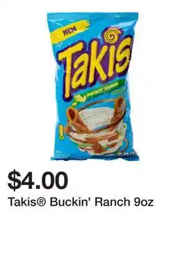 Five Below Takis Buckin' Ranch 9oz offer