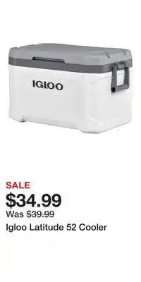 Cabela's Igloo Latitude 52 Cooler offer