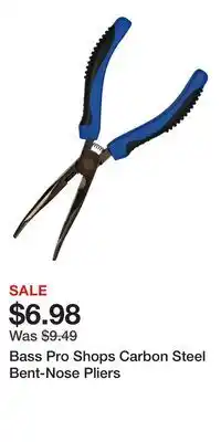 Cabela's Bass Pro Shops Carbon Steel Bent-Nose Pliers offer