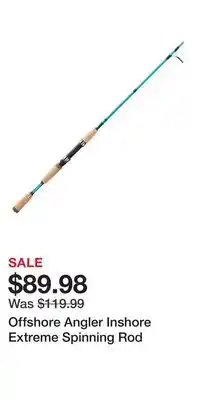 Cabela's Offshore Angler Inshore Extreme Spinning Rod offer